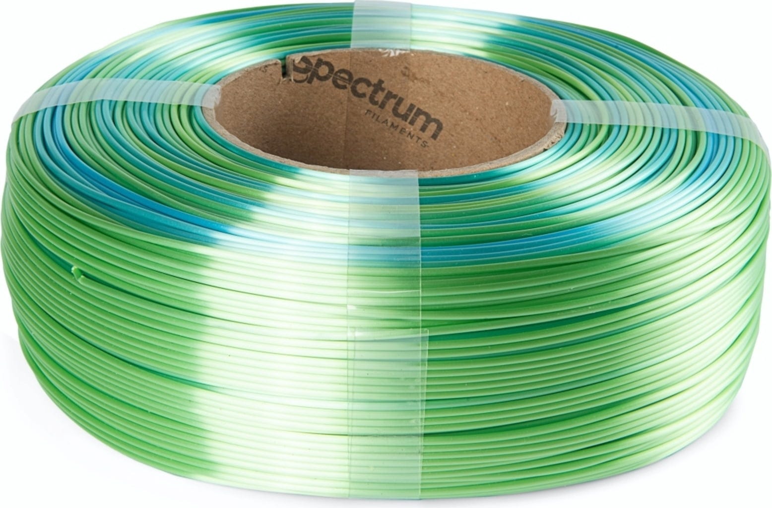 Spectrum  ReFill PLA Silk Rainbow Ocean Melange, 1,75 mm / 1000 g    Refill PLA mit Farbverläufen & Satineffekt in Rainbow Ocean Melange