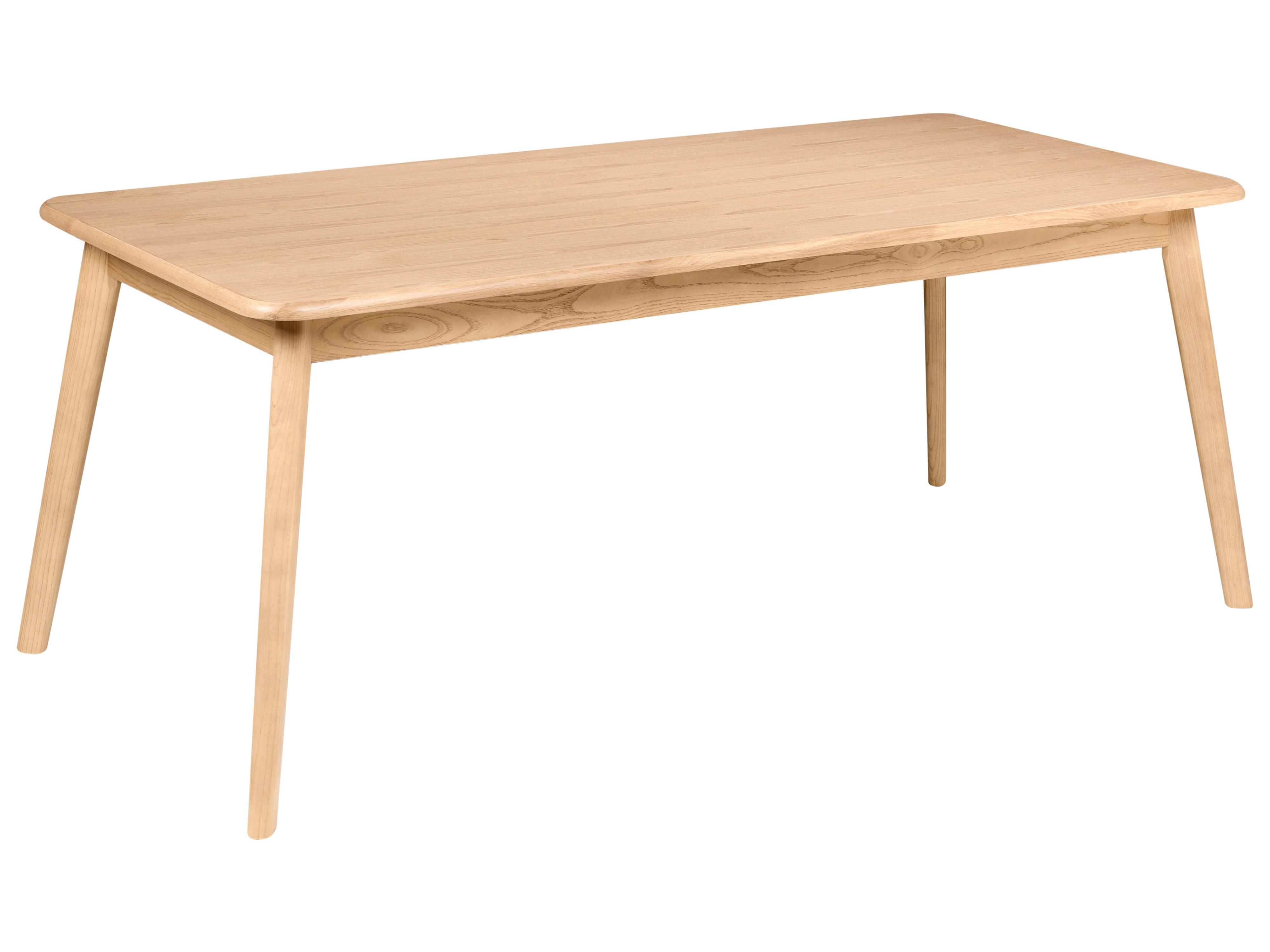 Eettafel KEHO Licht eikenhout 90 cm 200 cm