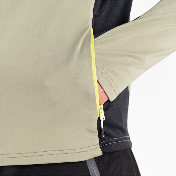Veste polaire randonnée DARE 2B SUBSTRATUM CORE STR BLACK/ GREEN ALGAE MARL / OIL GREEN