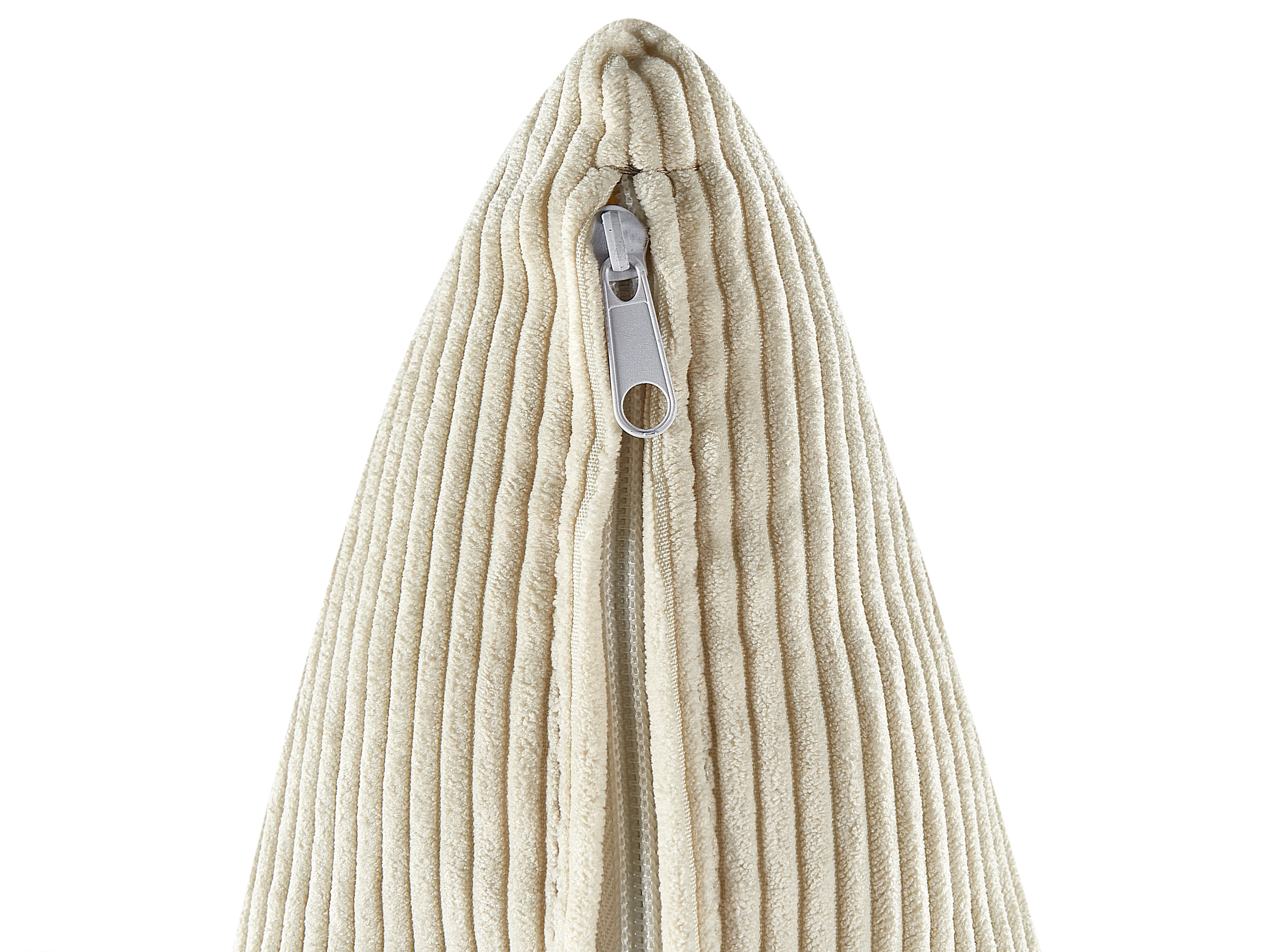 Bank 3-zits VISKAN Corduroy Lichtbeige