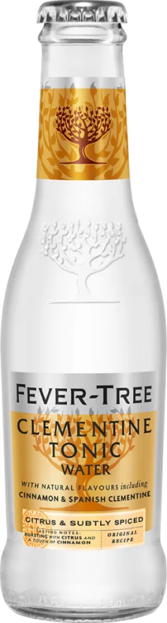 FEVER TREE CLEMENTINE & CINNAMON TONIC 24X20CL
