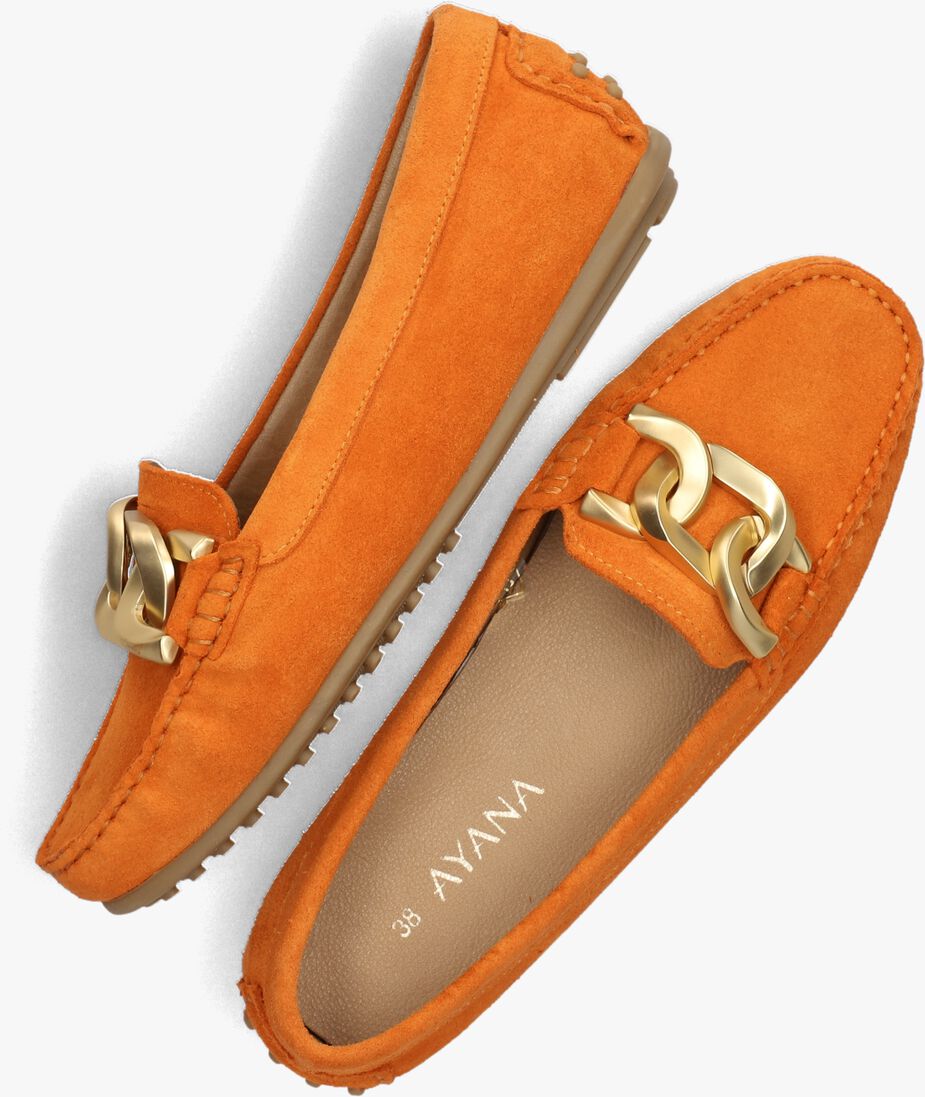 AYANA oranje ayana mocassins 1202