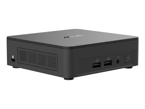ASUS NUC 13 Pro Slim Kit RNUC13ANKI300000I - Barebone - mini PC 1 x Core i3 i3-1315U / op til 4.5 GHz - RAM 0 GB - UHD Graphics - IEEE 802.11ax (Wi-Fi 6E), Bluetooth 5.3, Gigabit Ethernet, 2.5 Gigabit Ethernet - sort