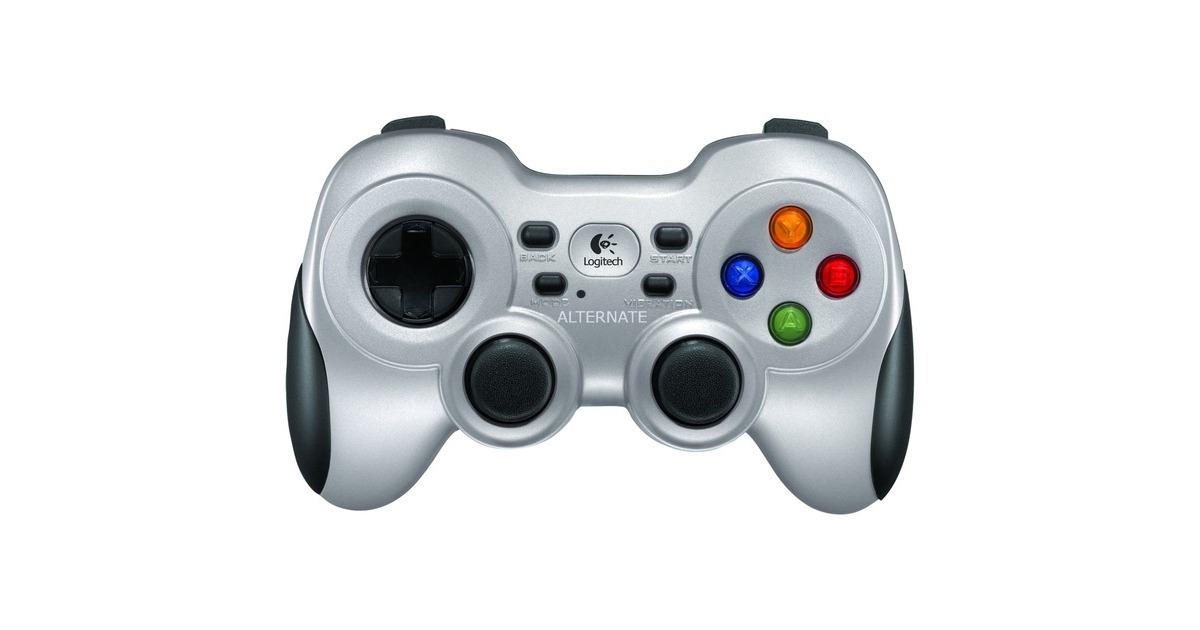 Logitech GWireless Gamepad F710  (Zilver/zwart)