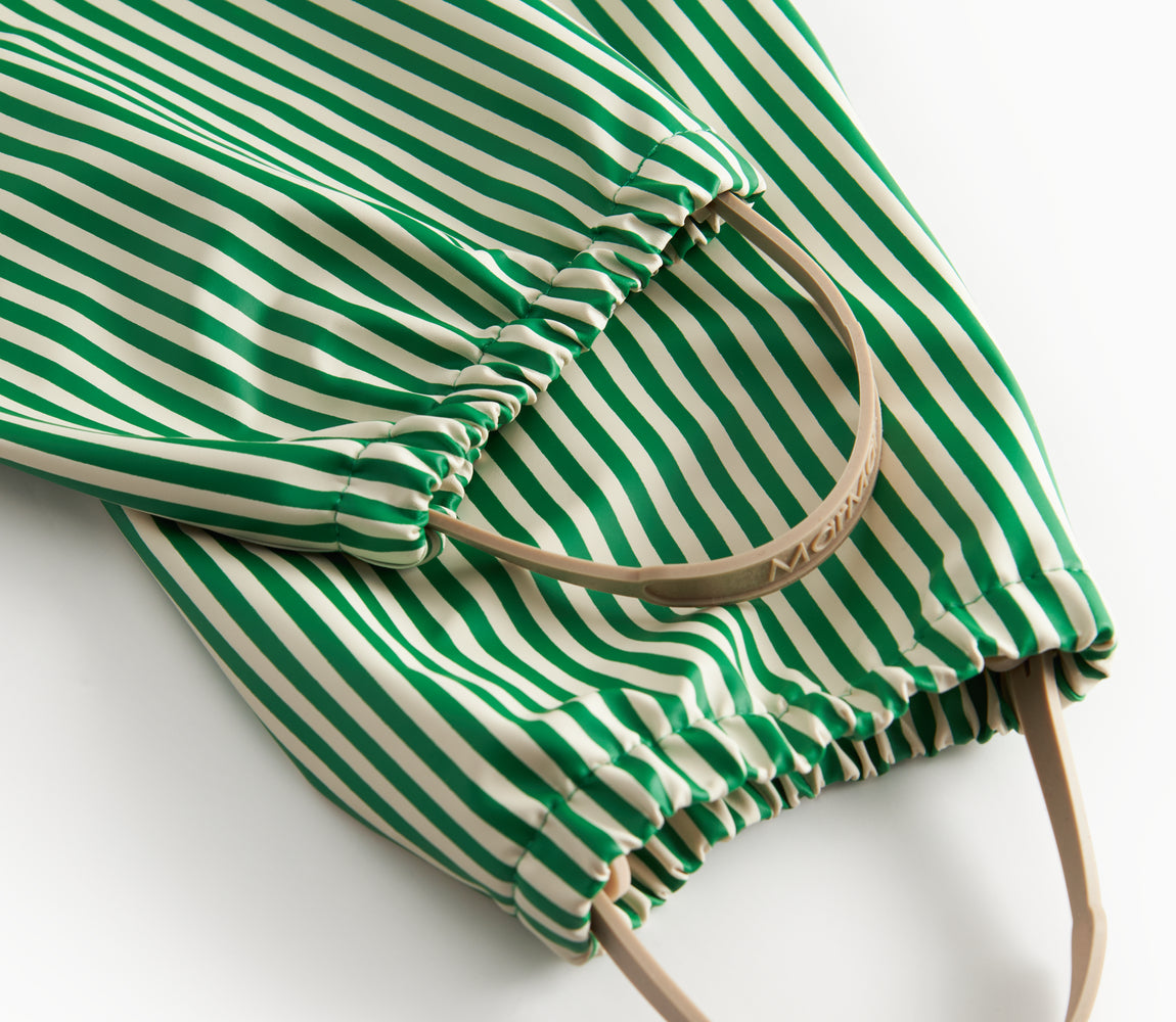 Olaf Pants, Regnbukser - Green Stripes