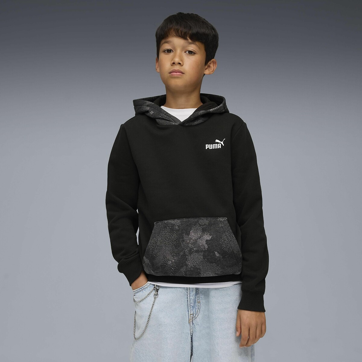 PUMA<br>Moletom com capuz
