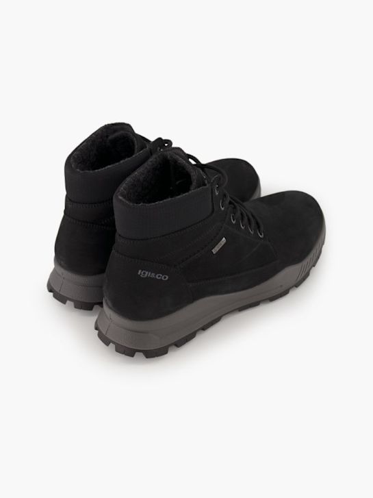 IGI&CO Schnür-Stiefelette Schwarz