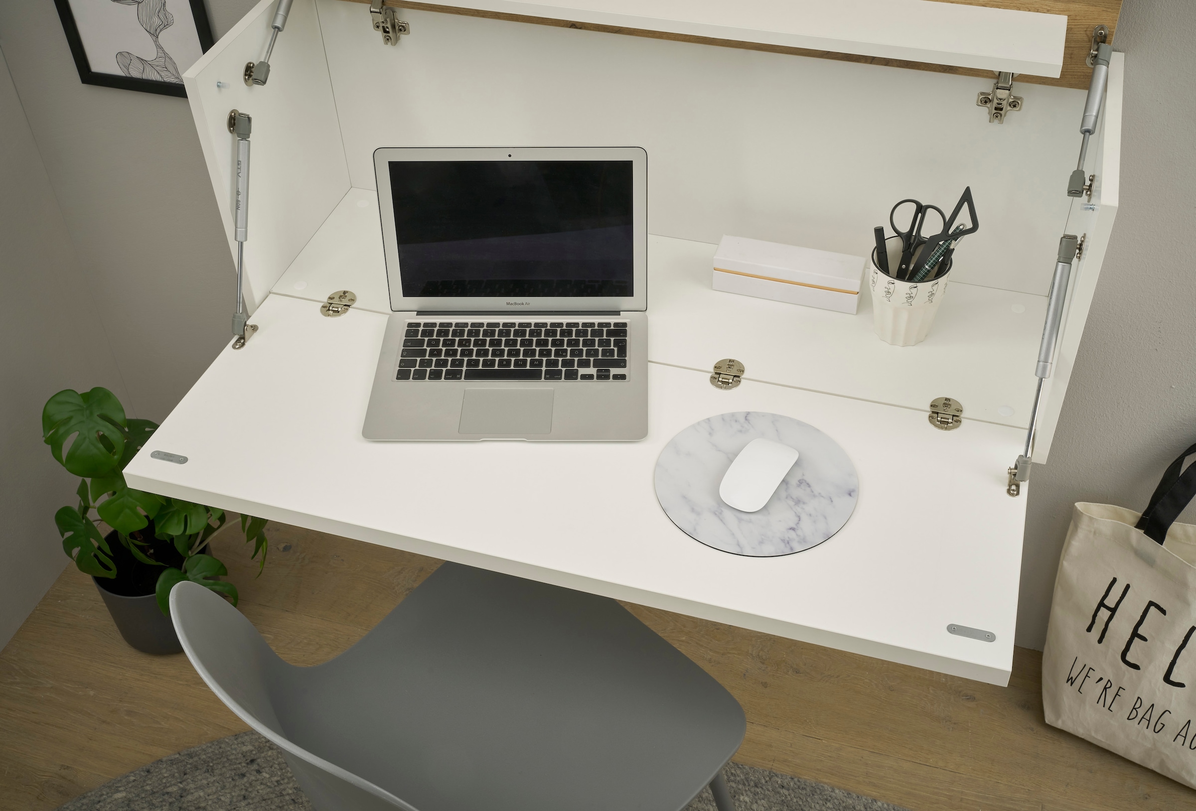 INOSIGN Wandsekretär »CiTY/GiRON« zeitlos modern, wohnliches Home Office, Breite 100 cm