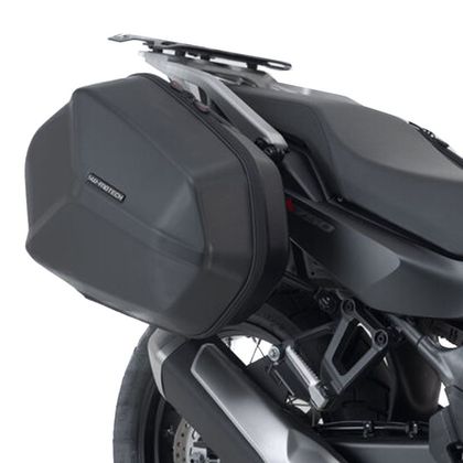 Valise SW-MOTECH AERO ABS AVEC SUPPORT (2 x 25 Litres) - Noir