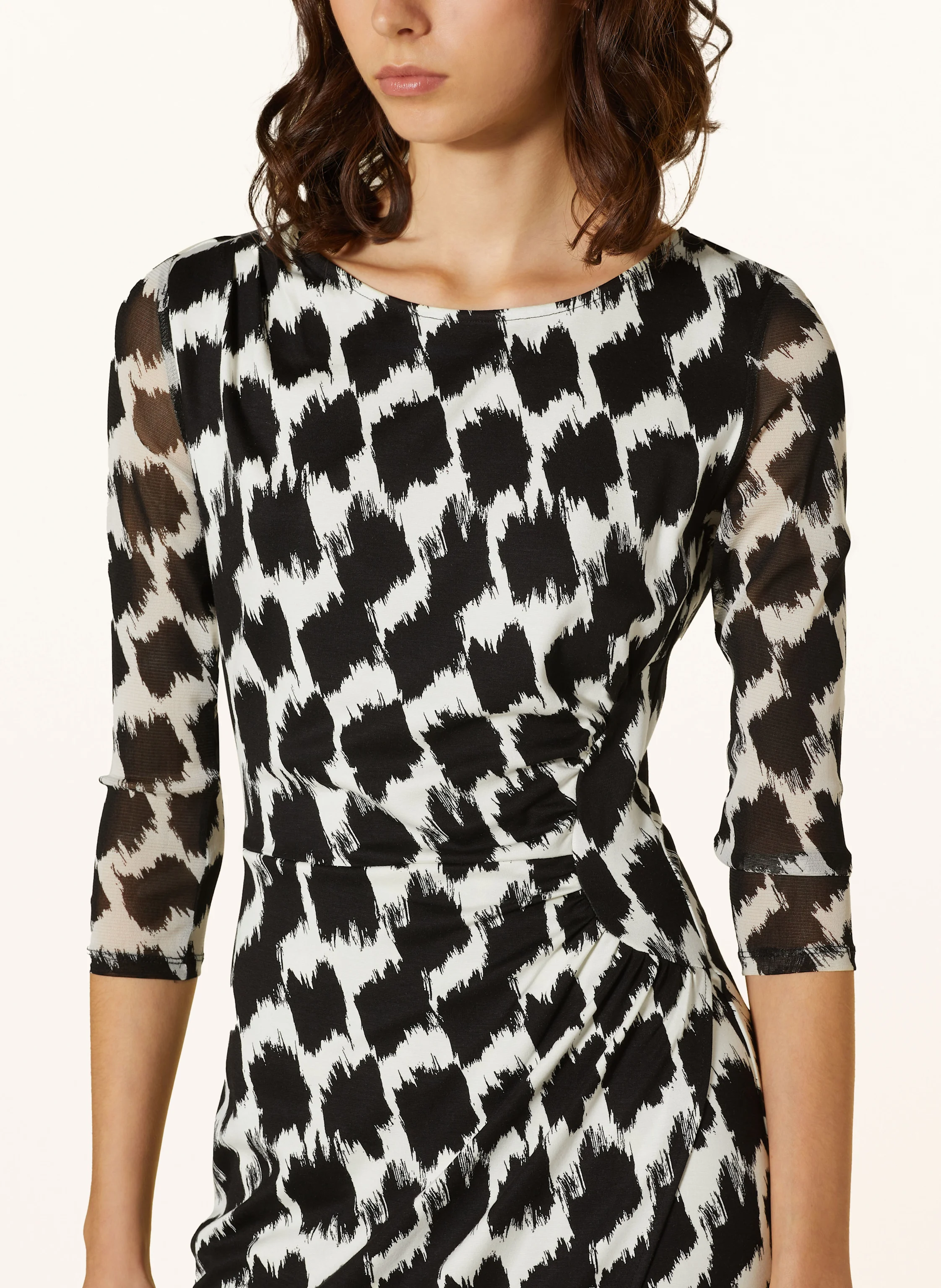 DIANE VON FURSTENBERG Jerseykleid LINEA mit 3/4-Arm