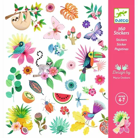 Djeco Sticker: Paradies