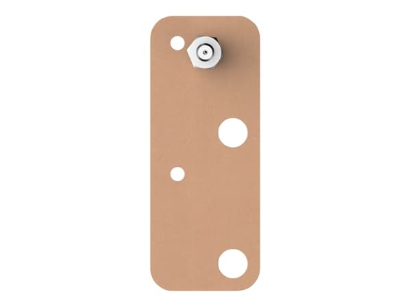 TESA 77908-00000, Inne & Ute, Universalkrok, Beige, Limstrimmel, 10 kg, 2 stykker