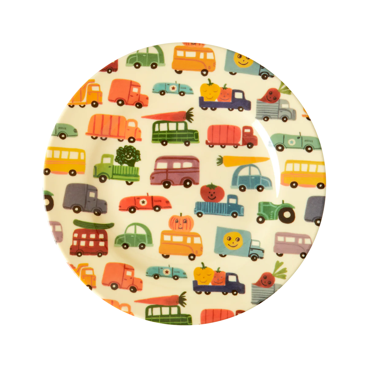 Rice Kinderbord - Happy cars print