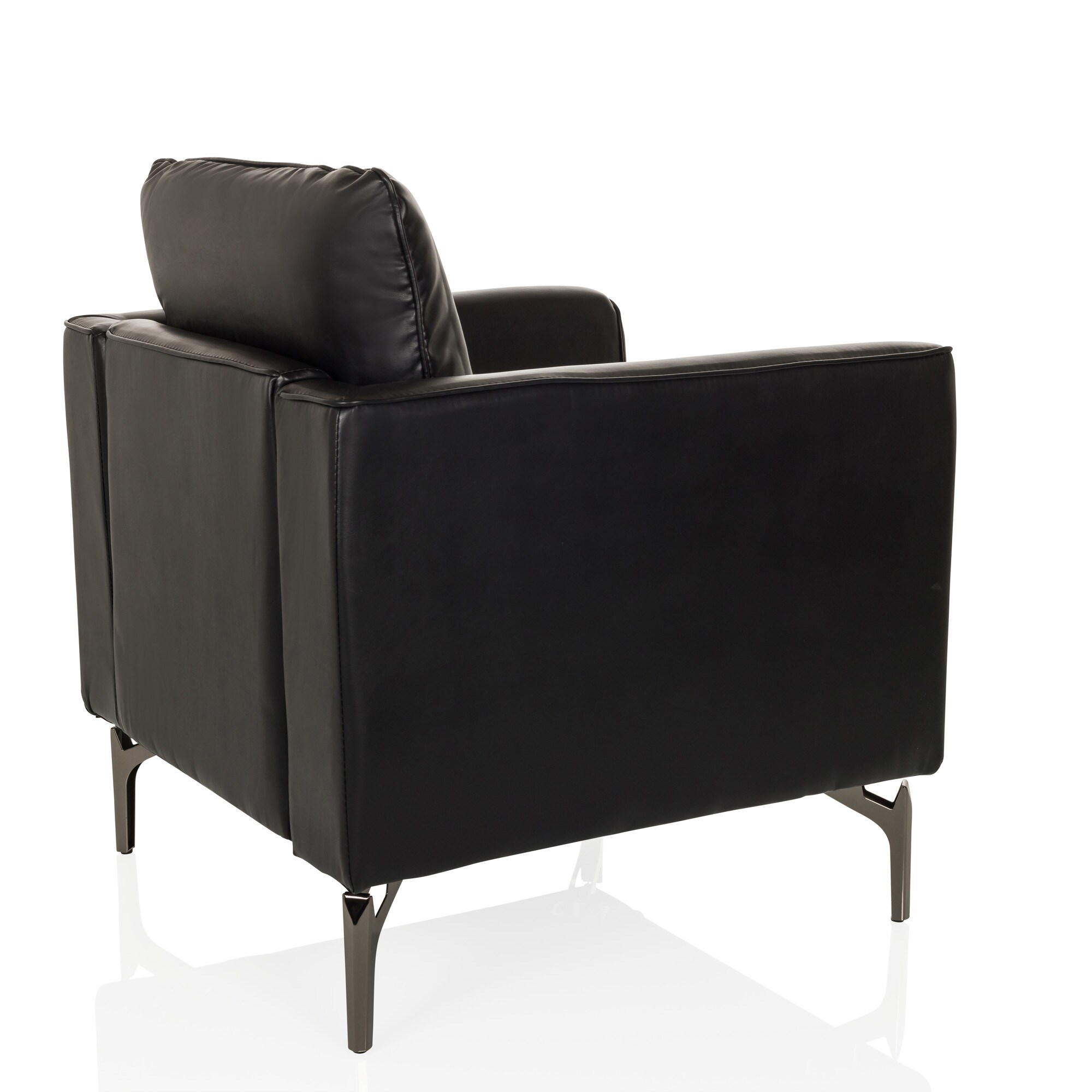 Loungesessel BAVERO Kunstleder mit Armlehnen hjh OFFICE
