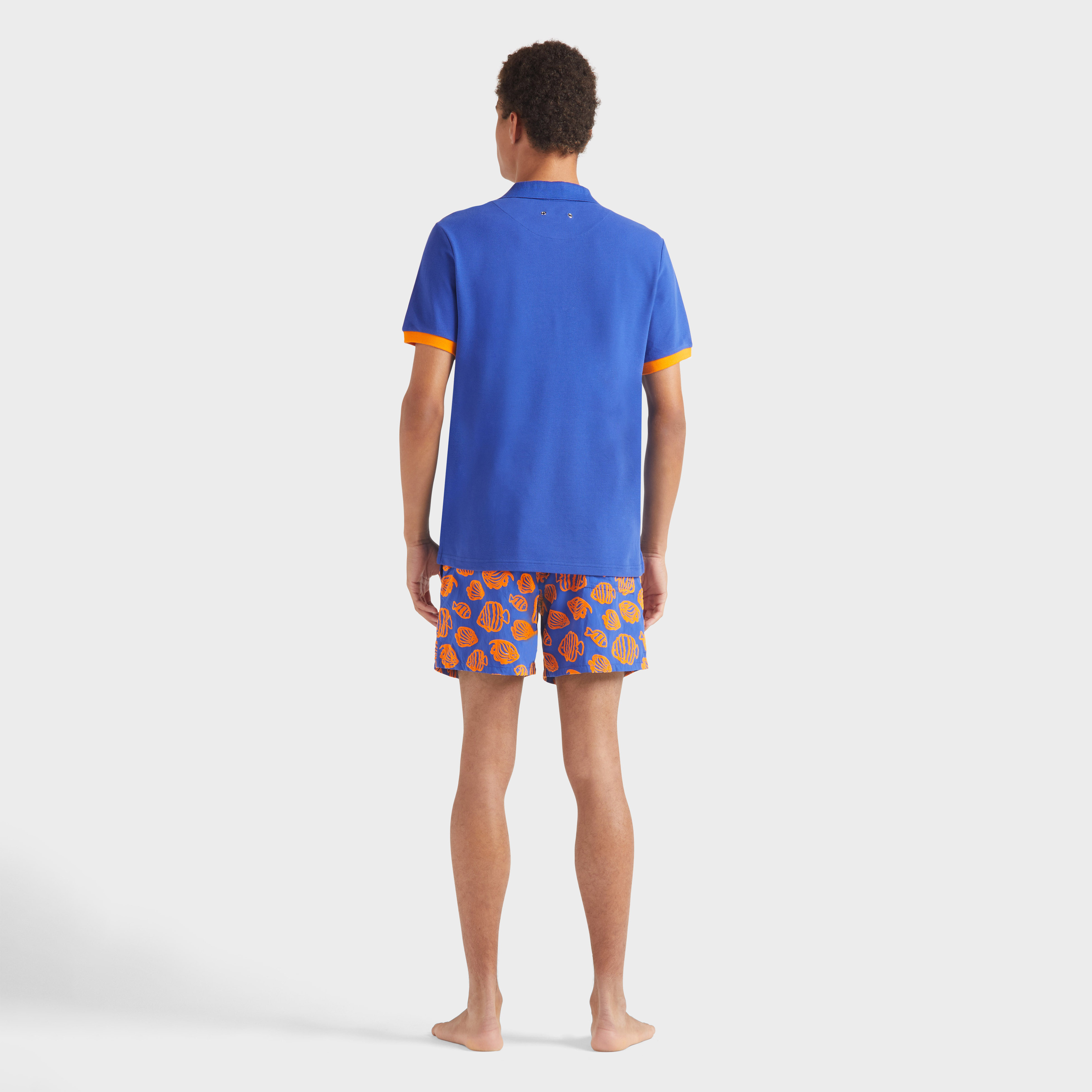 Polo en Piqué Coton Organique Homme Uni