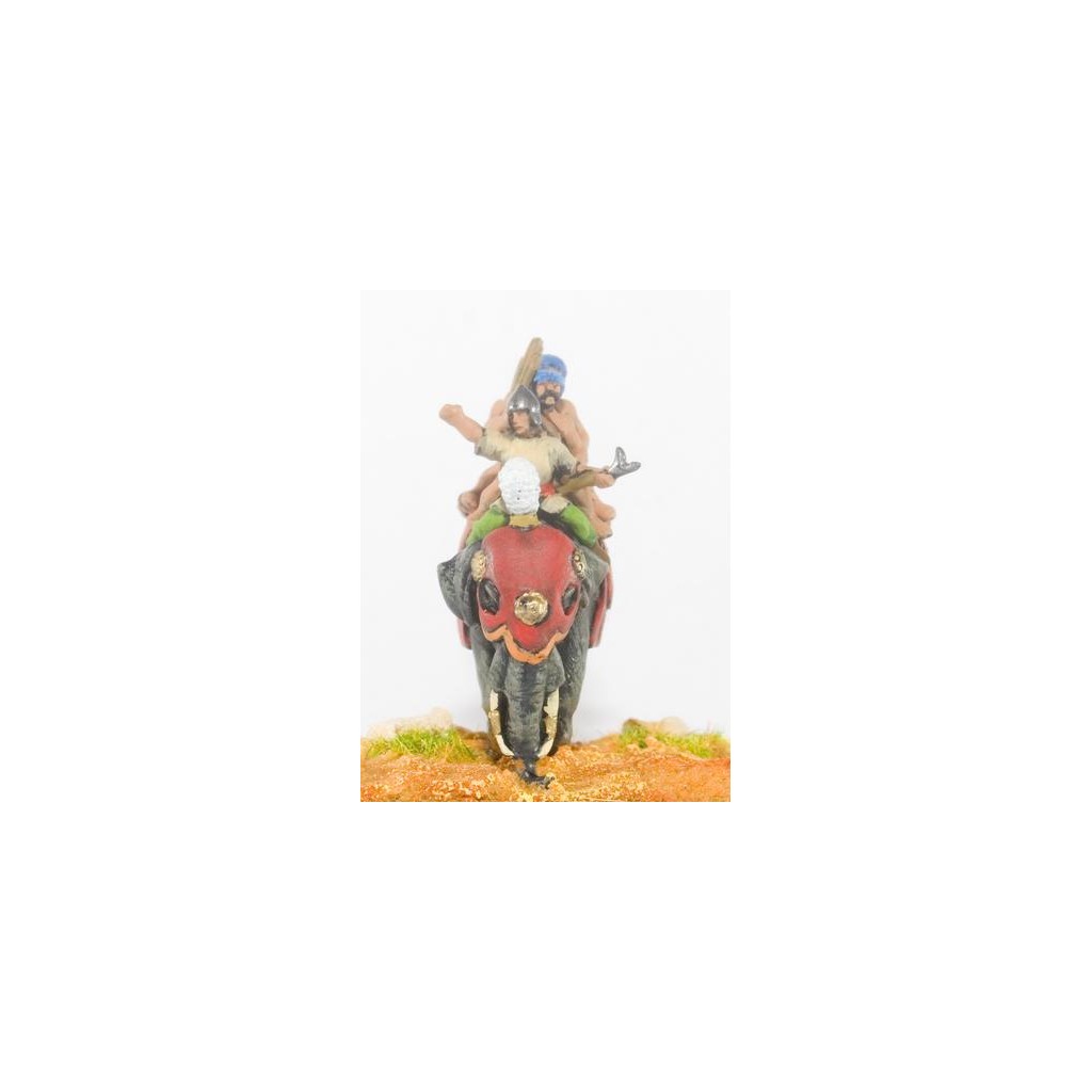 Empire Moghol : Eléphant sans Armure avec Archers