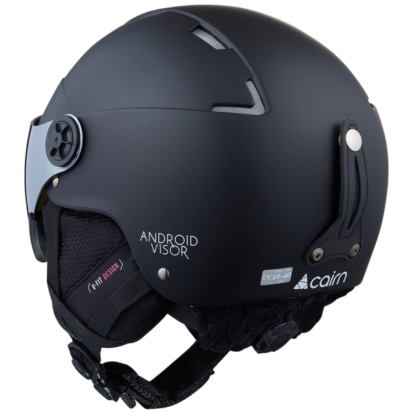 Casque de ski CAIRN ANDROID VISOR MAT BLACK