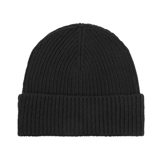 MJM Rib Beanie, Black