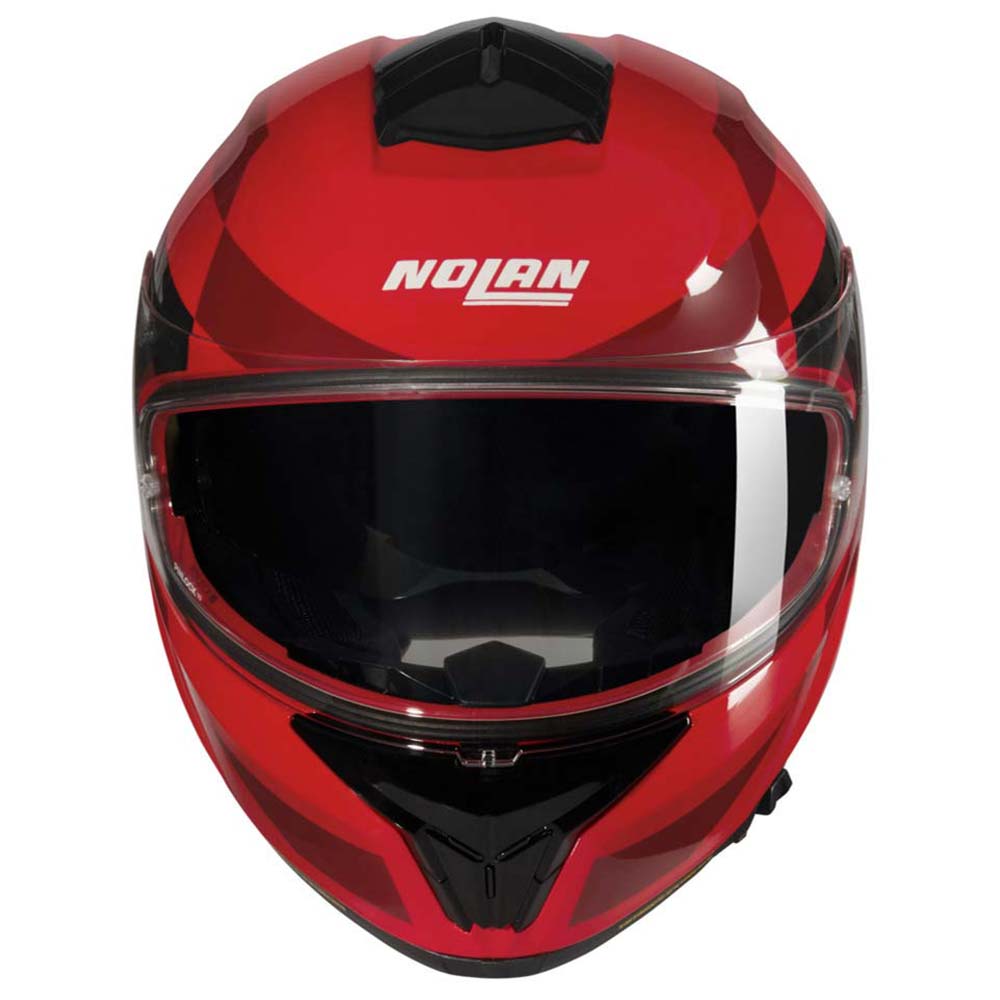Nolan - Casque N80-8 Alfiere N-Com Rouge / Noir / Brillant