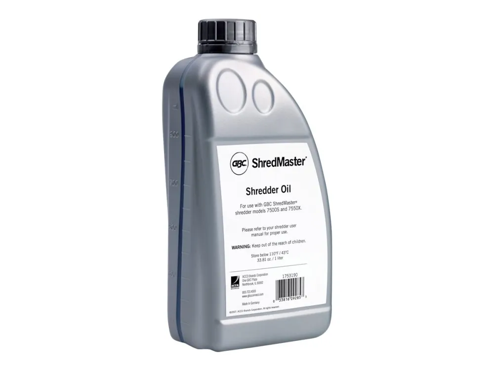 Makulatorolie Rexel 1ltr. til WideEntry 7500S/7500X - (5 stk.)