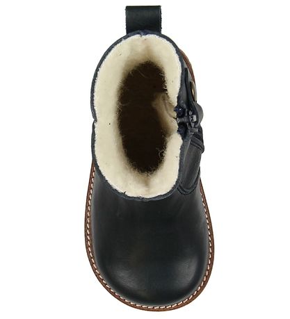 Pom Pom Winterstiefel - Navy m. Für