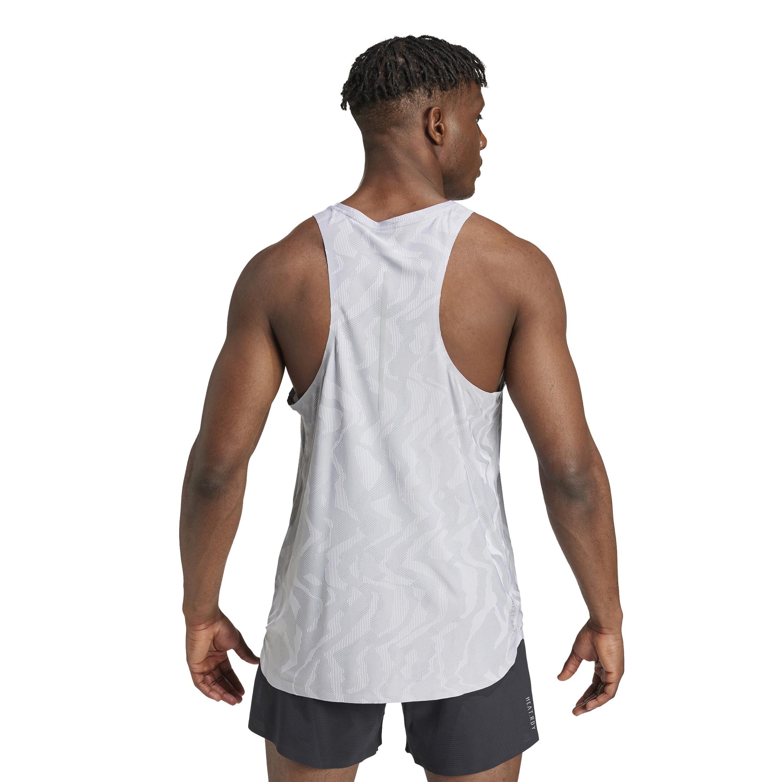 adidas Ultimate Engineered Maillot De Course Hommes - Argent
