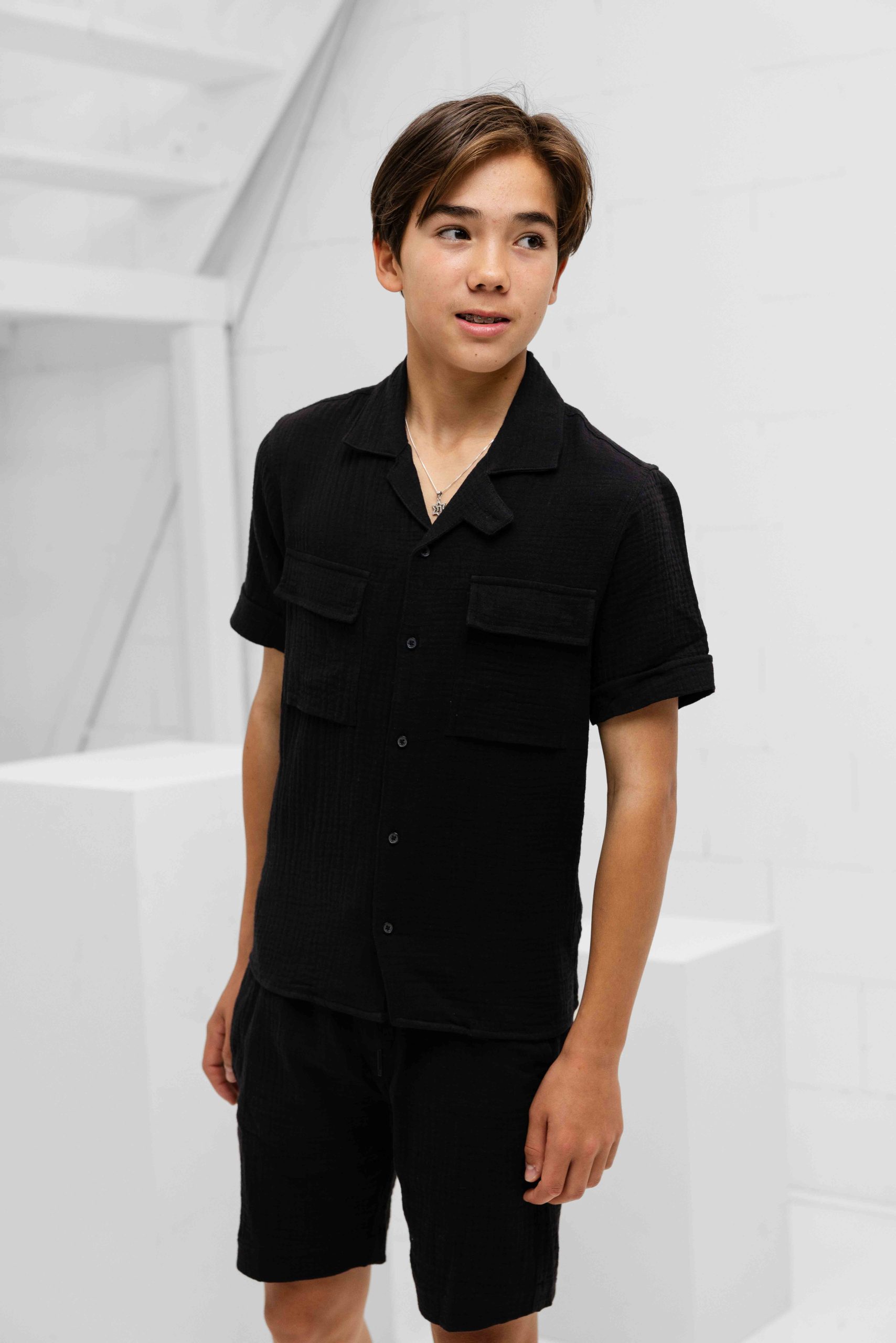 Antony Morato Marrakech Blouse Kids Zwart