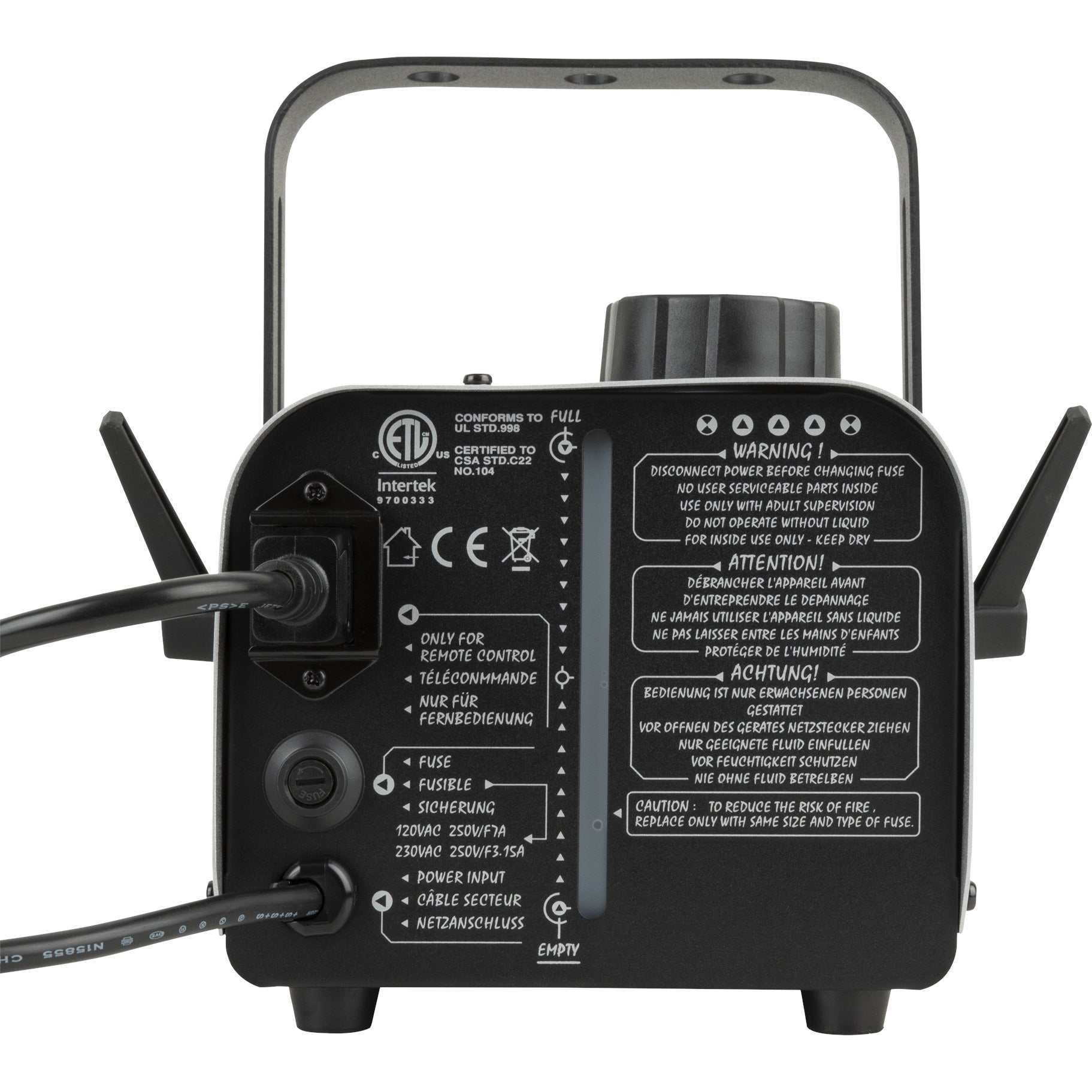Antari F-80Z / Z-80 Alpha Fogger rookmachine