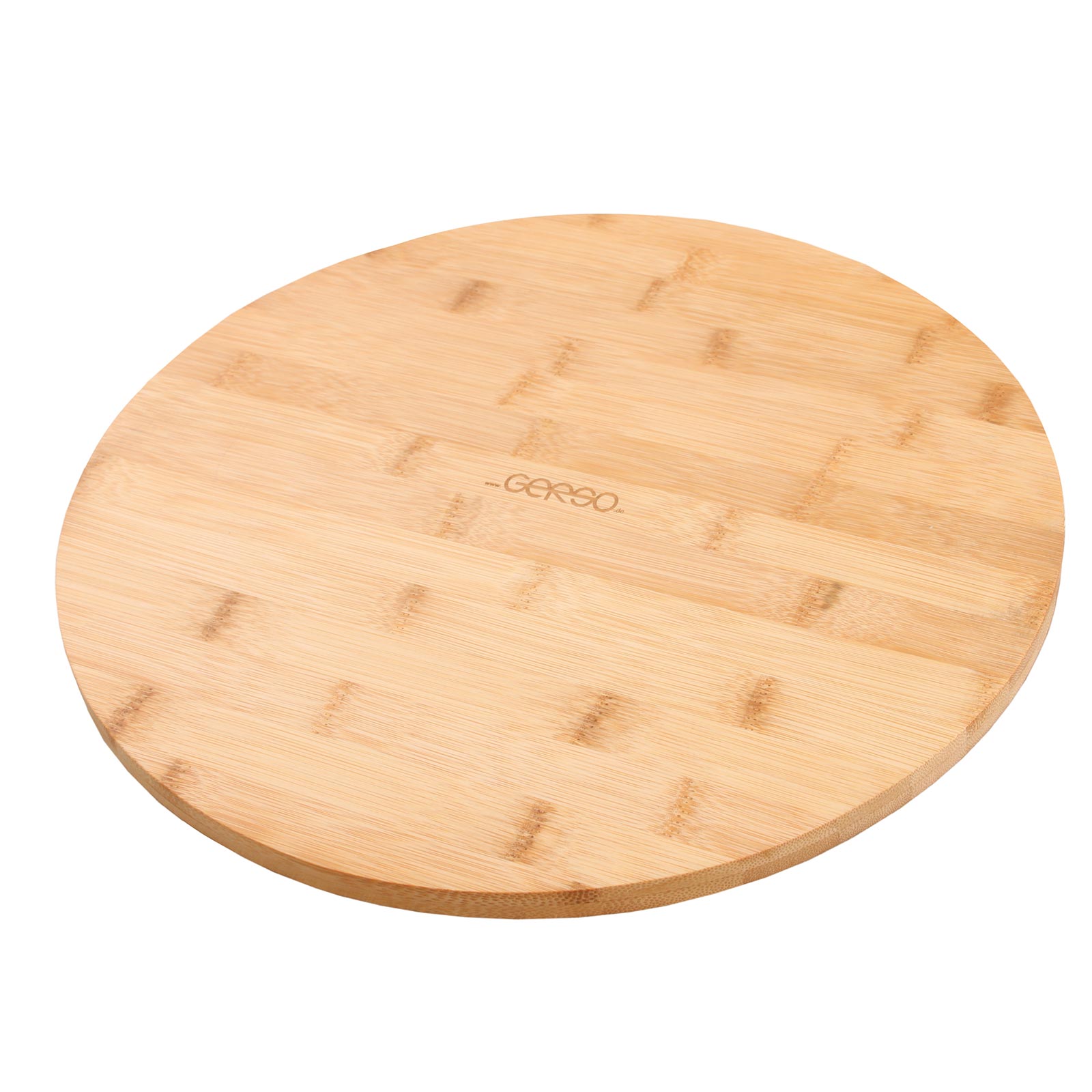Schneidebrett - Bambus natur matt - Ø 34,5 cm