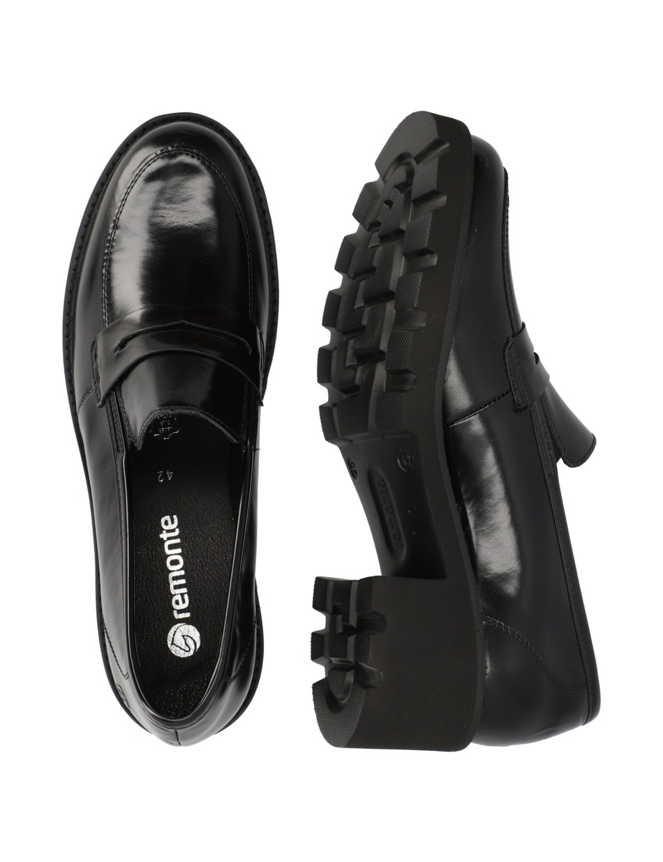 Lederkombination Slipper