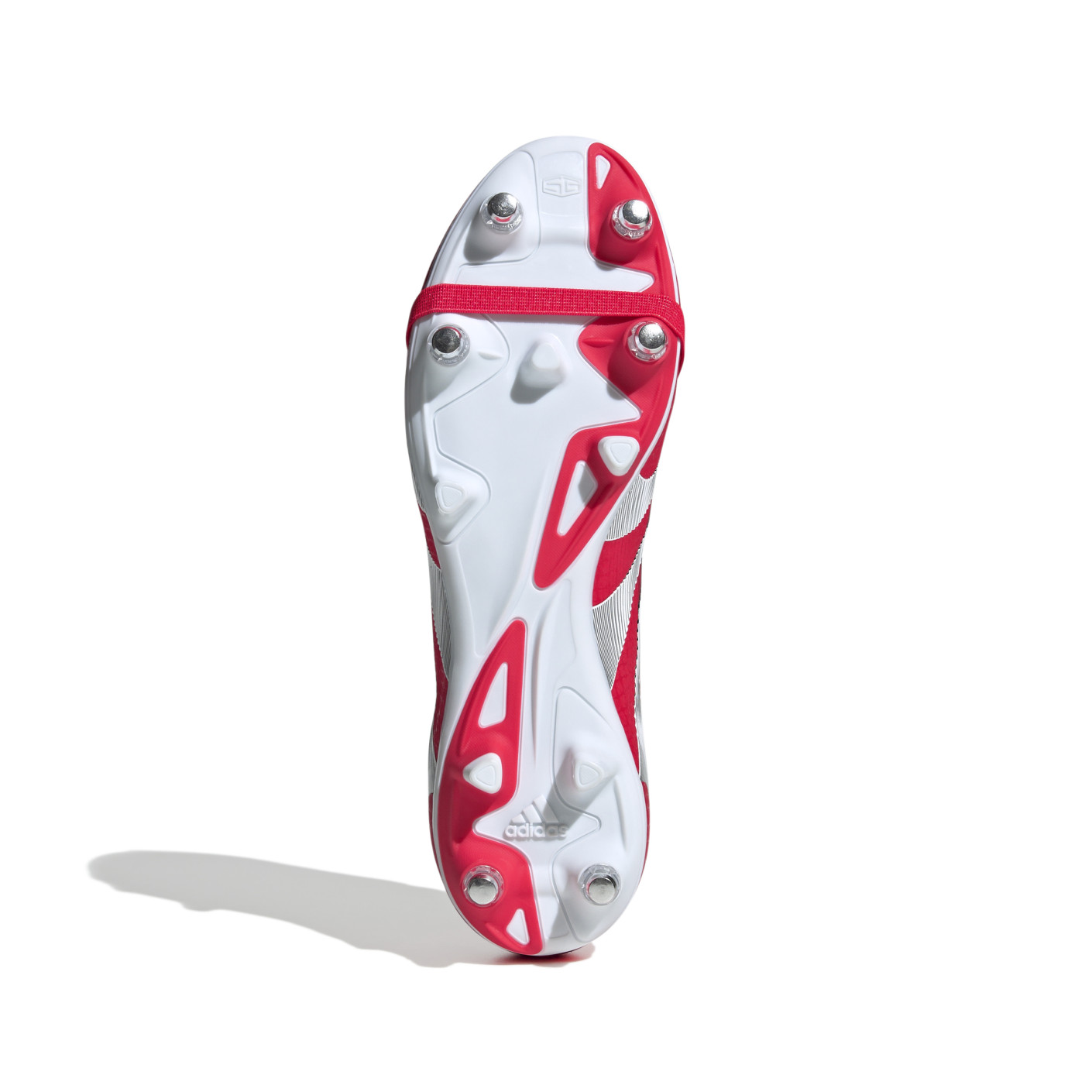 Adidas Predator Pro FT IJzeren-Nop Voetbalschoenen (SG) Rood Wit Zwart