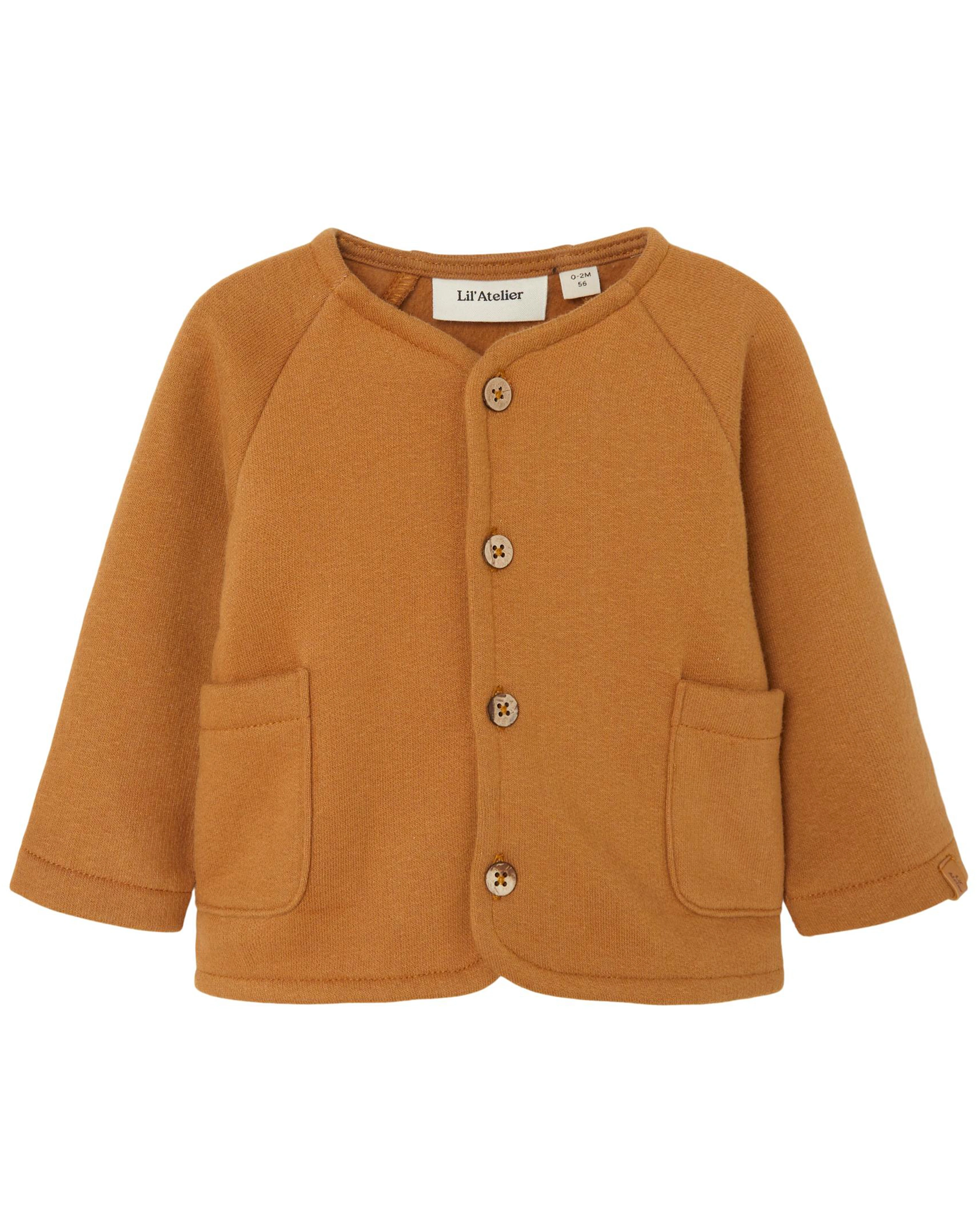 Sweatjacke NBMILONDON in chipmunk
