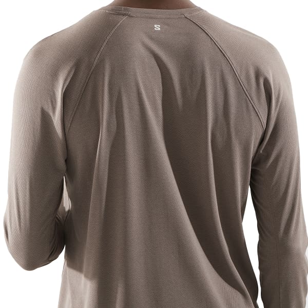 T-shirt trail SALOMON SHKOUT CORE LS TEE M IRON
