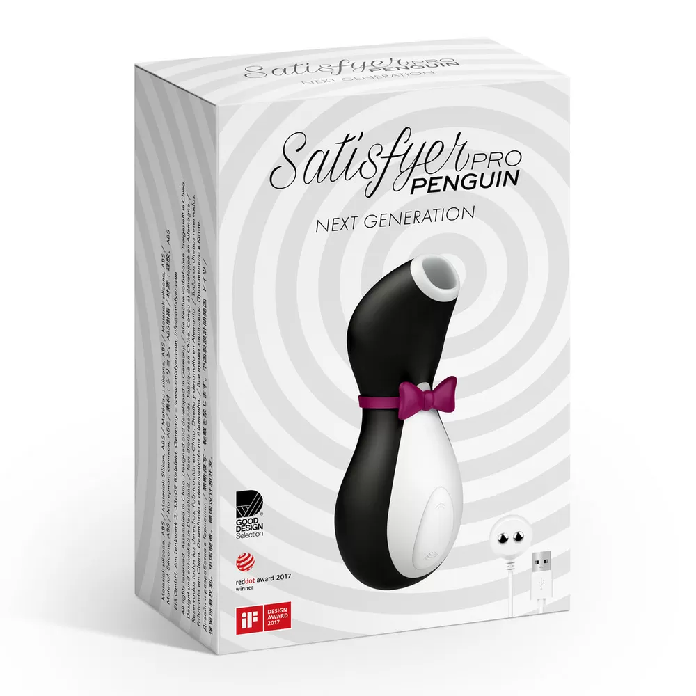 Satisfyer - Pro Penguin Klitoris Stimulator - Genopladelig