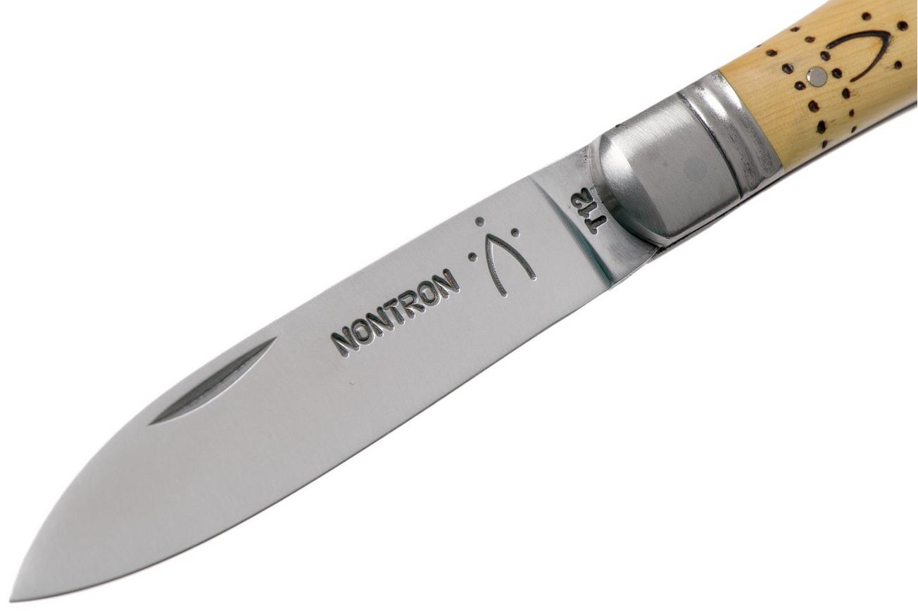 Nontron Violin Knife PP, Boxwood NNPP zakmes