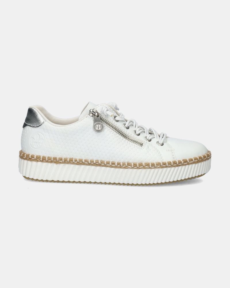 Rieker Lage sneakers  - wit