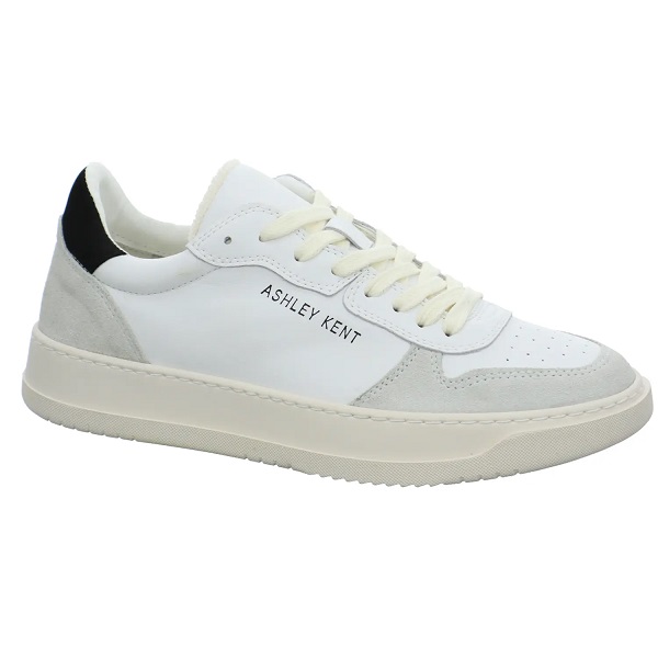 plus/suede/nubuck (43/001.9, Ashley Kent) /1000 weiss/schwarz
