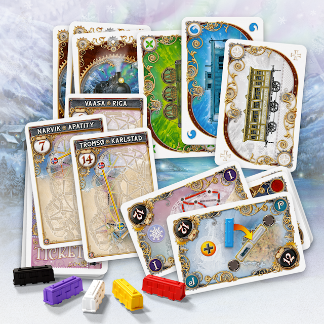 Spill Ticket To Ride Northern Lights (SE/FI/NO/DK)