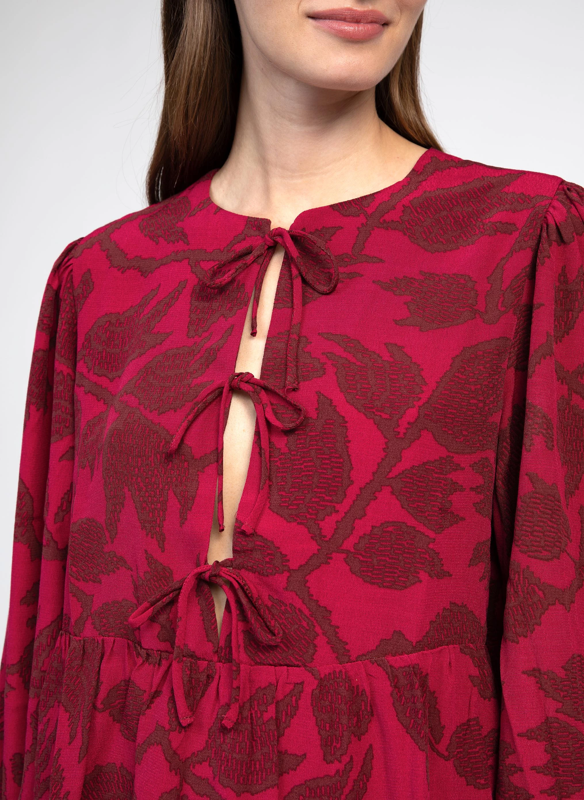 KAVELY - Blouse droite imprimée |