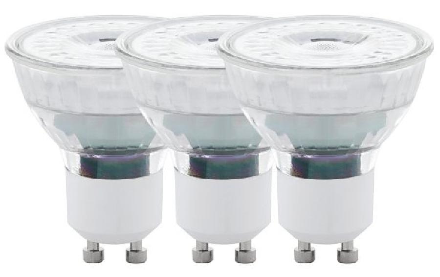 Lampe 4.5 W GU10 WarmweissLED-Leuchtmittel aus klarem Glas