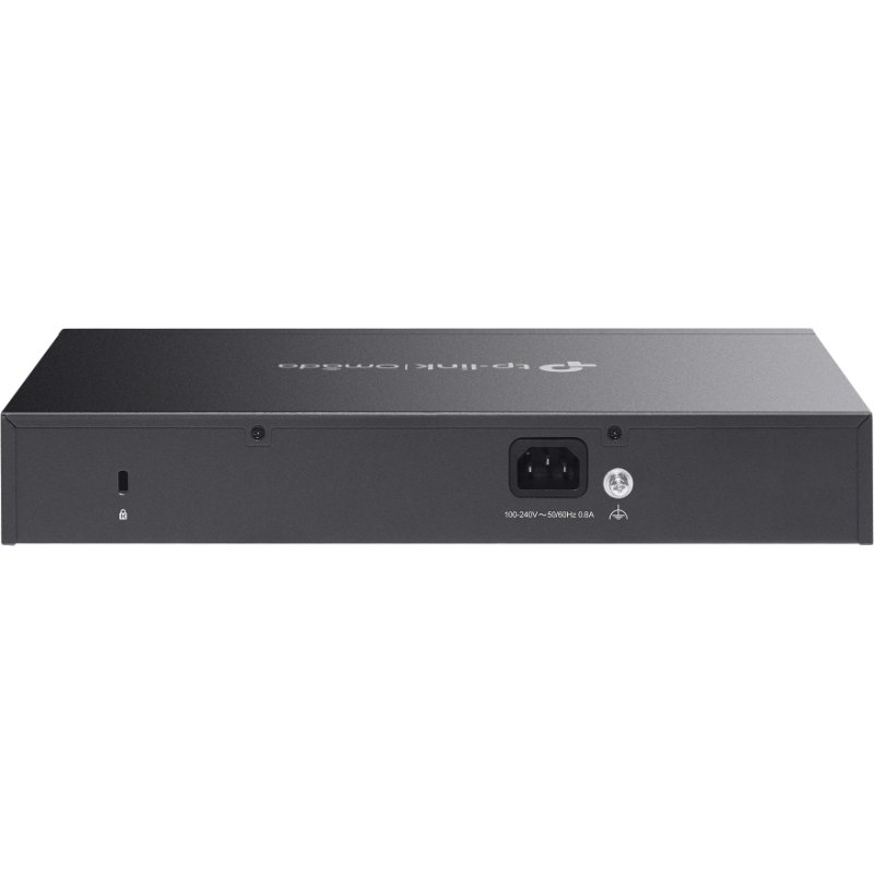 TP-Link Omada DS1008X commutateur réseau Non-géré 10G Ethernet (100/1000/10000) 1U Noir