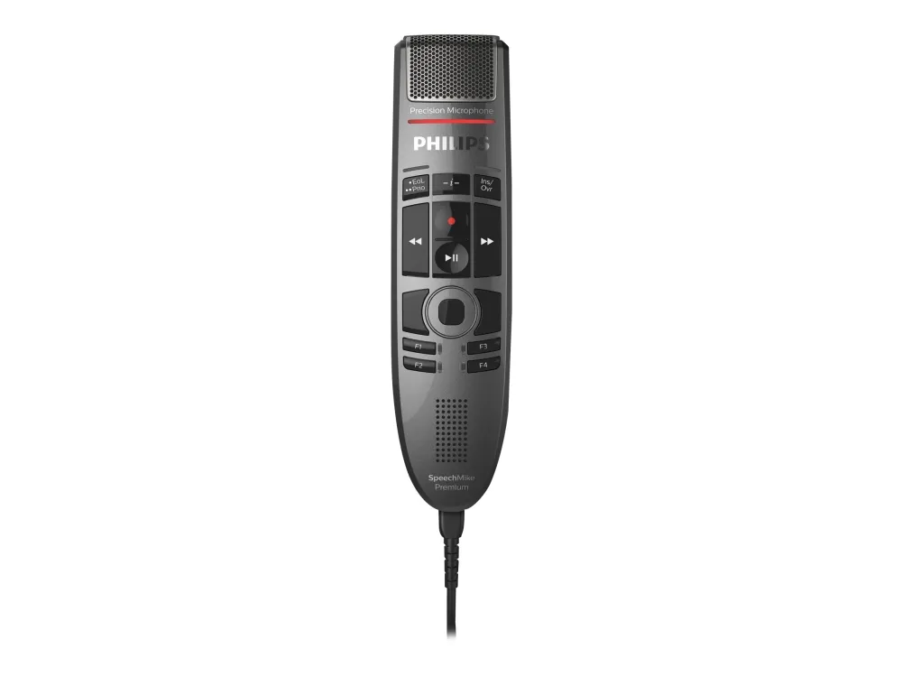 Philips SpeechMike Premium Touch SMP3700 - Højttalermikrofon - USB - mørkegrå perlemetallisk