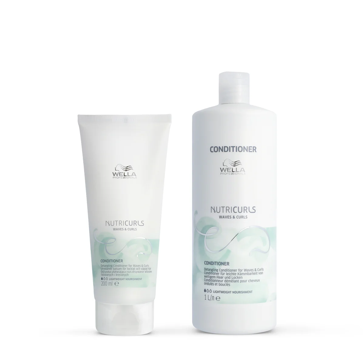 Conditioner démêlant pour ondulations et boucles Nutricurls 1000ml