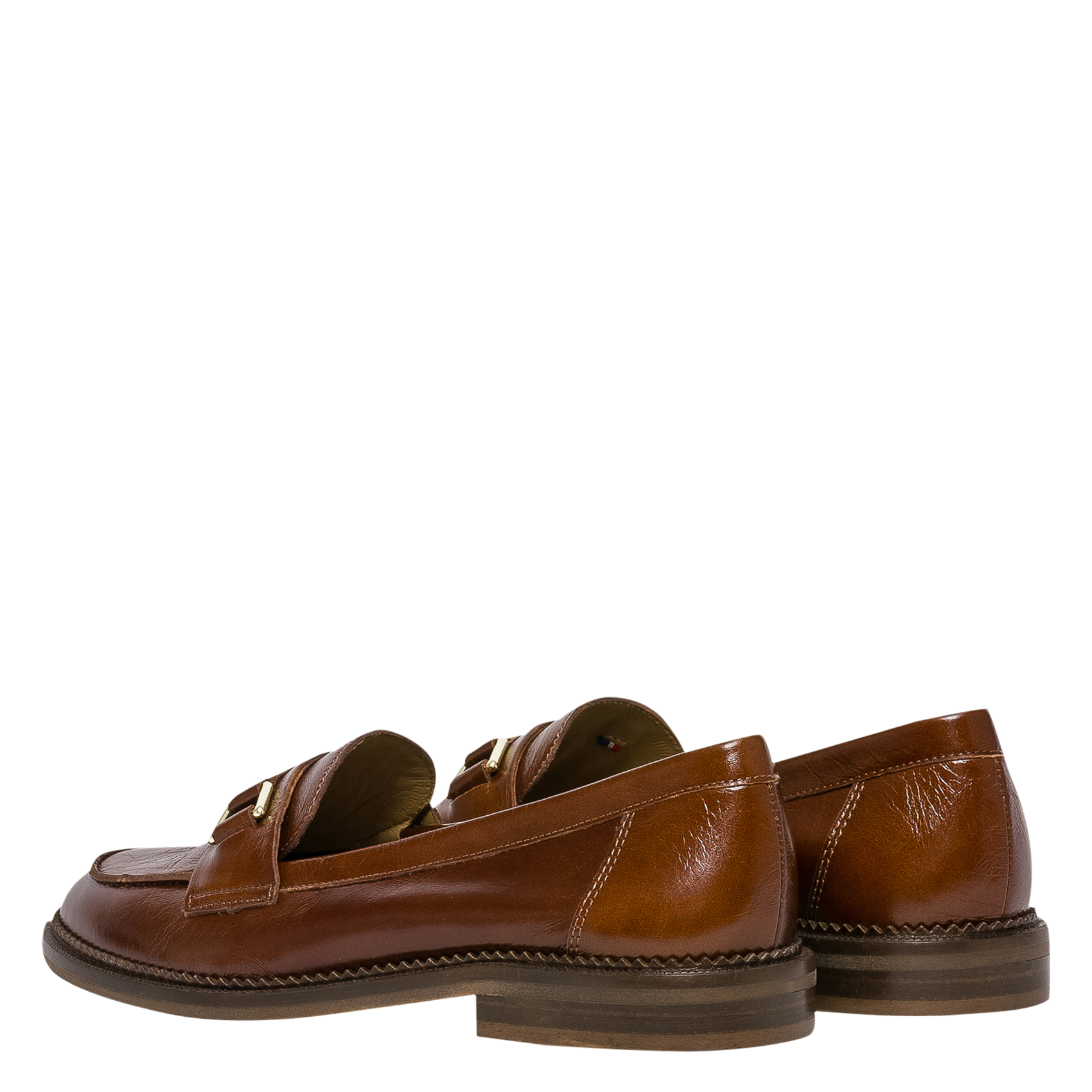 ALANNA - Mocassins en cuir | Marron