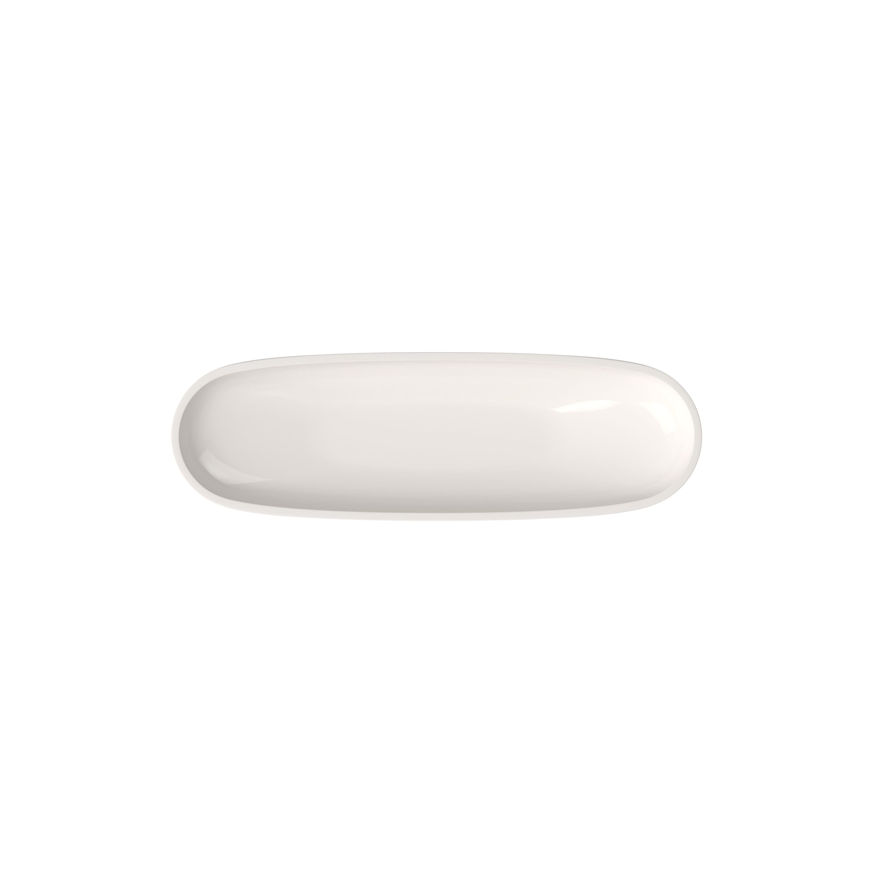 Artesano Serving tray White, 17.3'' x 5.9'', Premium Porcelain