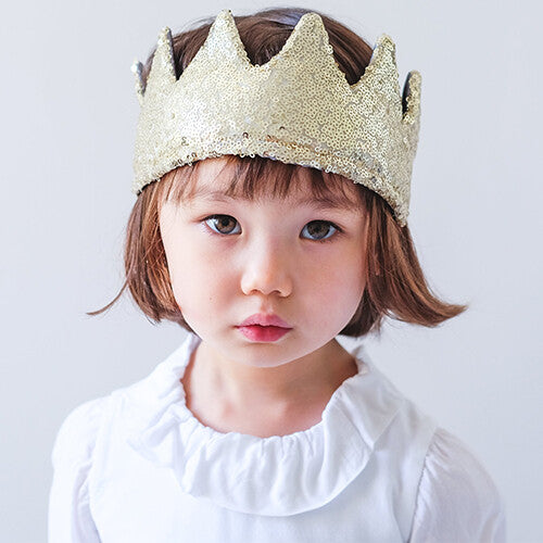 Mimi & lula kroon sequin - goud
