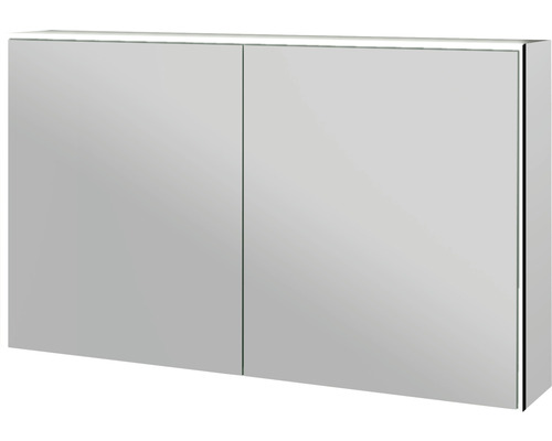 SPACE spiegelkast 120x70cm, LED spiegel zwart