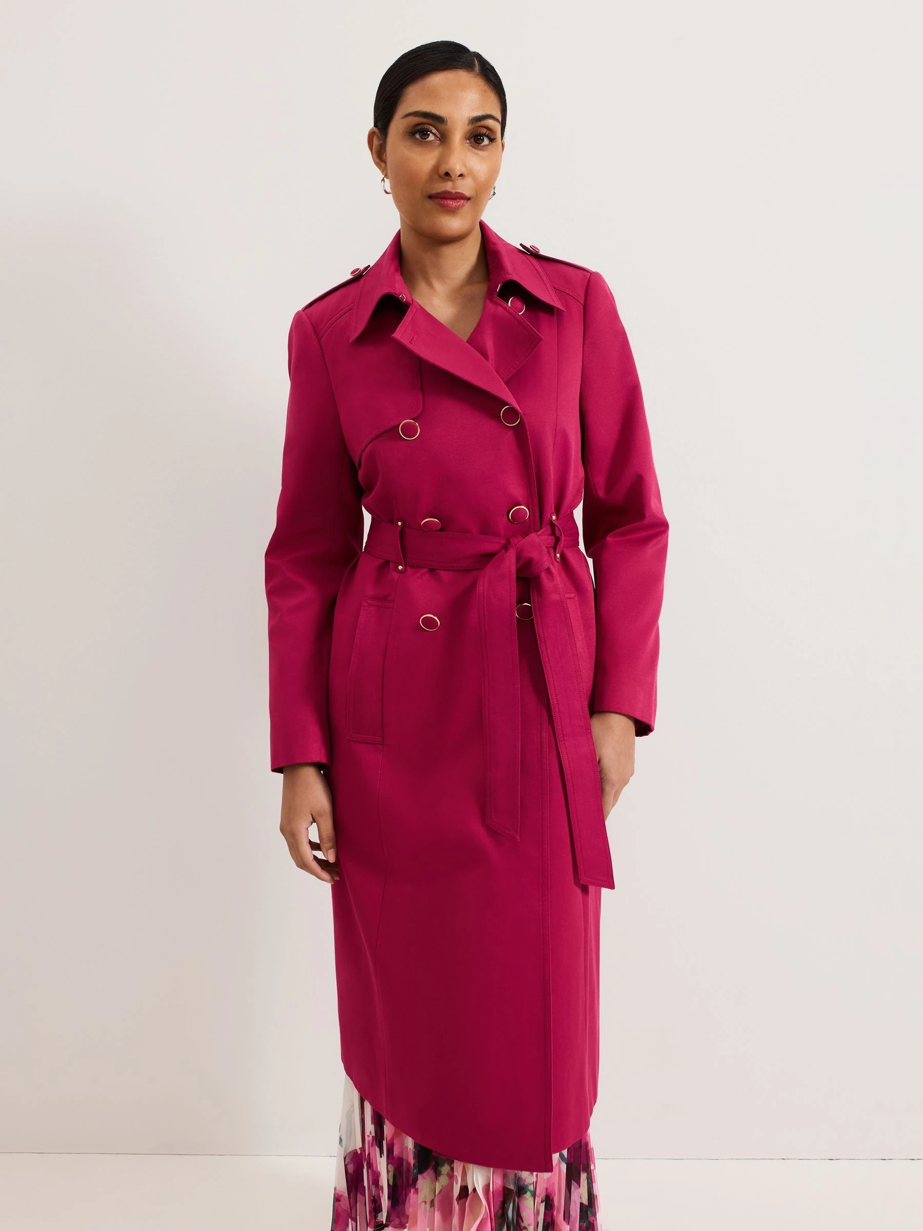 Phase Eight Cheryl Petite Trench Coat