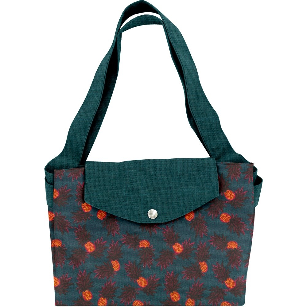 Grand Sac Cabas En Tissu Ananas Party