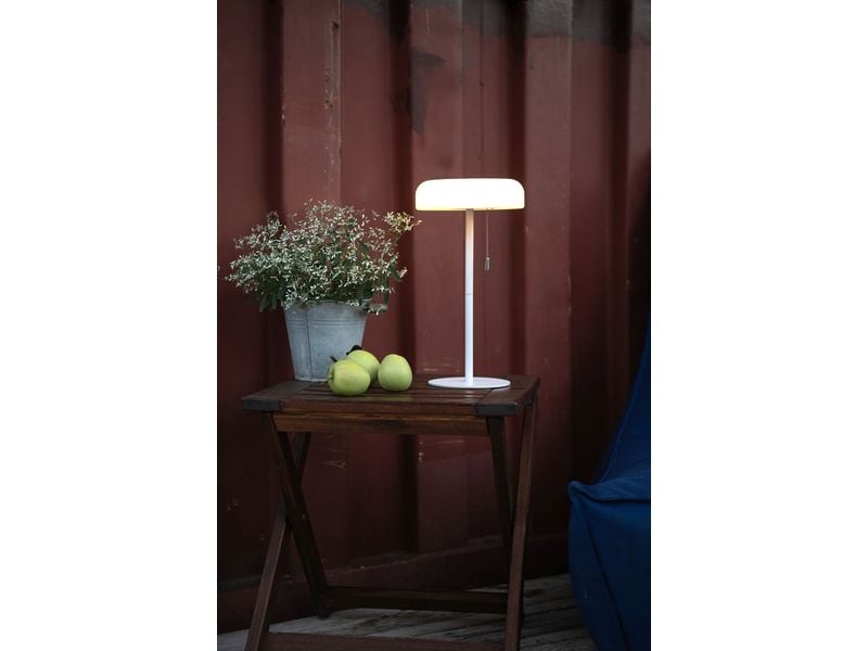 STT Tischleuchte Solar Comfort Lamp White Portable, multifunktionale Leuchte